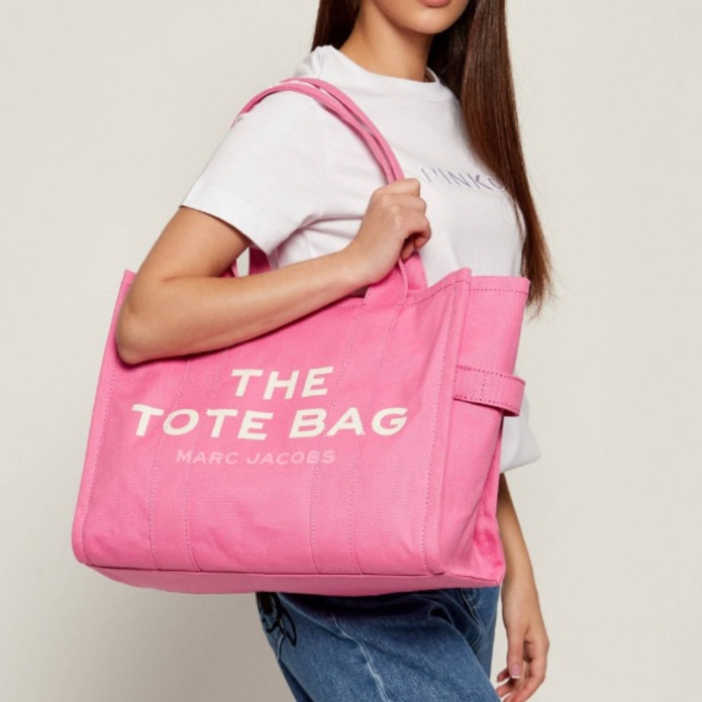 LARGE Marc Jacobs Blush Pink Shopper Tote